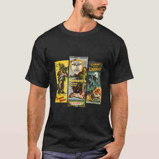 Camiseta Filme de Terror de Monstros de Halloween