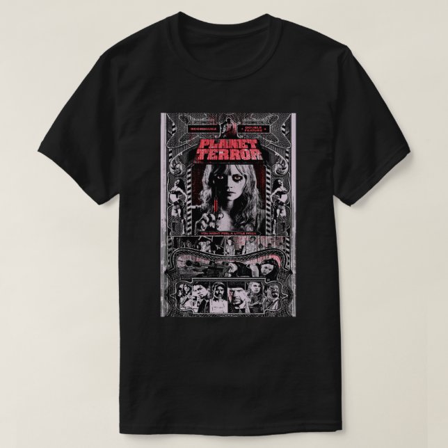CAMISETA FILME DO TERROR PLANET (Frente do Design)