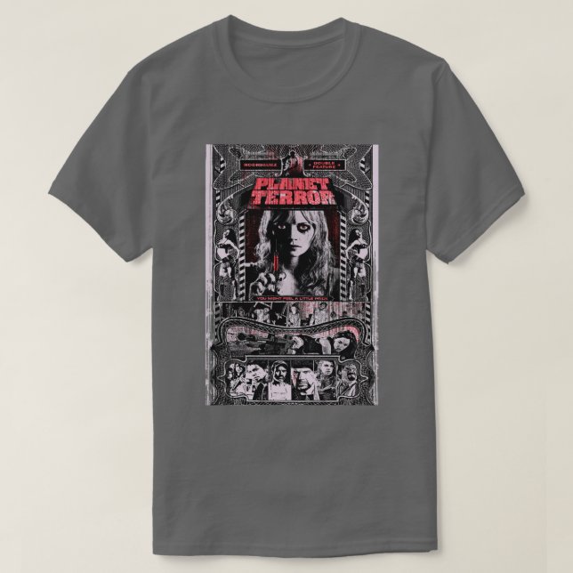 CAMISETA FILME DO TERROR PLANET (Frente do Design)