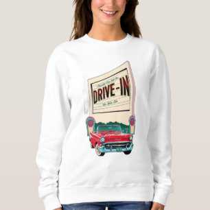 Camiseta filme drive-in estilo 1950s