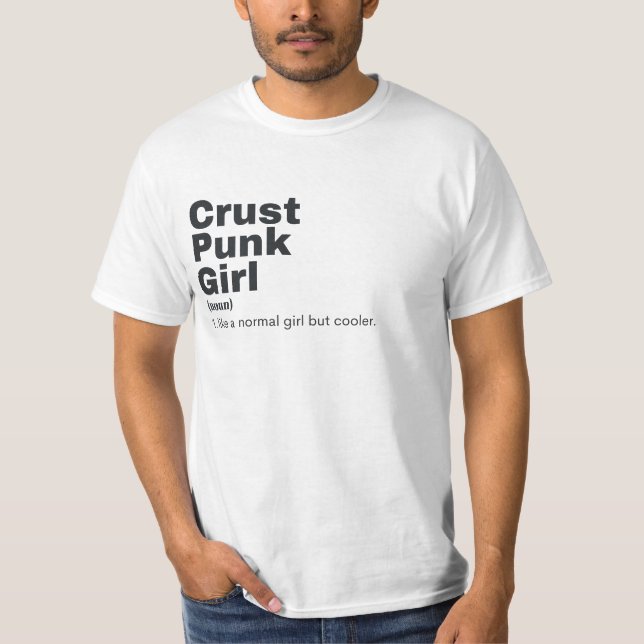 Camiseta Filme Girl - Crust Punk (Frente)