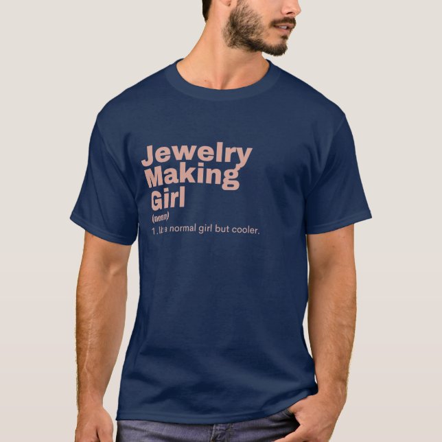 Camiseta Filme Girl - Fazer de joias (Frente)