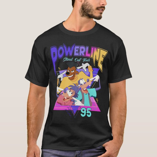 Camiseta Filme Goofy Powerline (Frente)