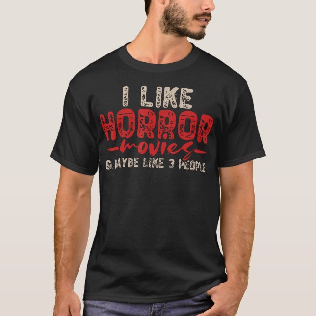Camiseta Filme Horror (Frente)