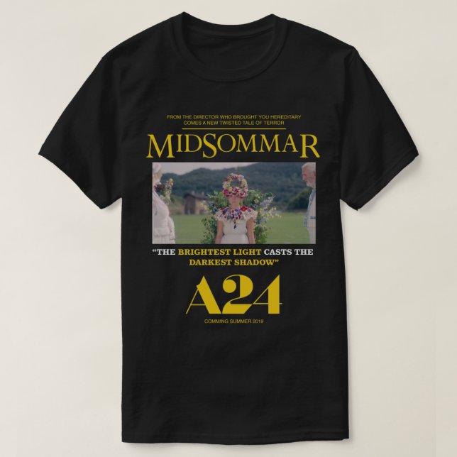 Camiseta Filme Midsommar (Frente do Design)