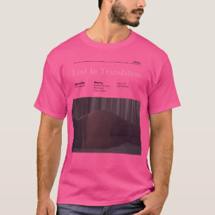 Camiseta Filme Minimalista Perdido no Alternativo de Traduç