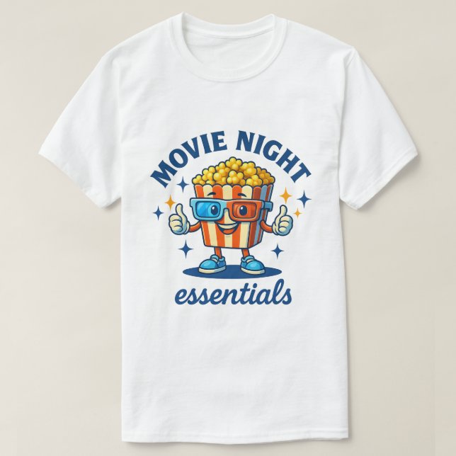 Camiseta Filme Night Essentials - Brincadeira (Frente do Design)