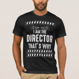 Camiseta Filme Theater Diretor Dizendo