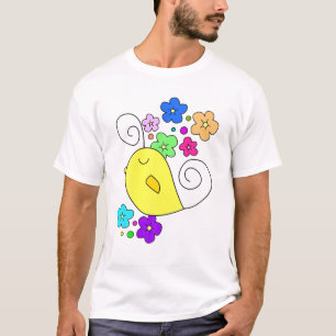 Camiseta Filmes De Comédia De Design De Birdies Engraçado