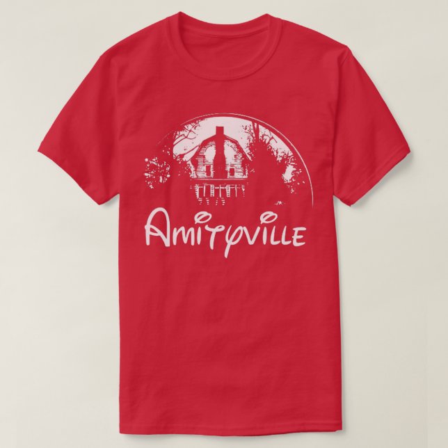 Camiseta Filmes de terror de Amityville Unisex (Frente do Design)