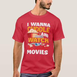 Camiseta Filmes de terror de cinema amantes da família Cine
