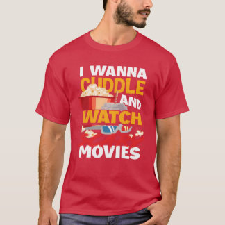 Camiseta Filmes de terror de cinema amantes da família Cine