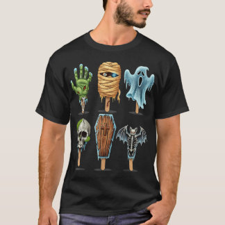 Camiseta Filmes de terror de Summerween Picolé de verão de 