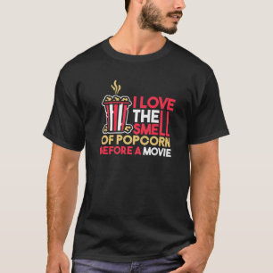 Camiseta Filmes Popcorn Snack Cinema Show - Popco Engraçado