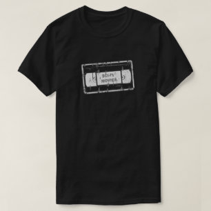 Camiseta Filmes Sci-Fi - Cassete de Vídeo