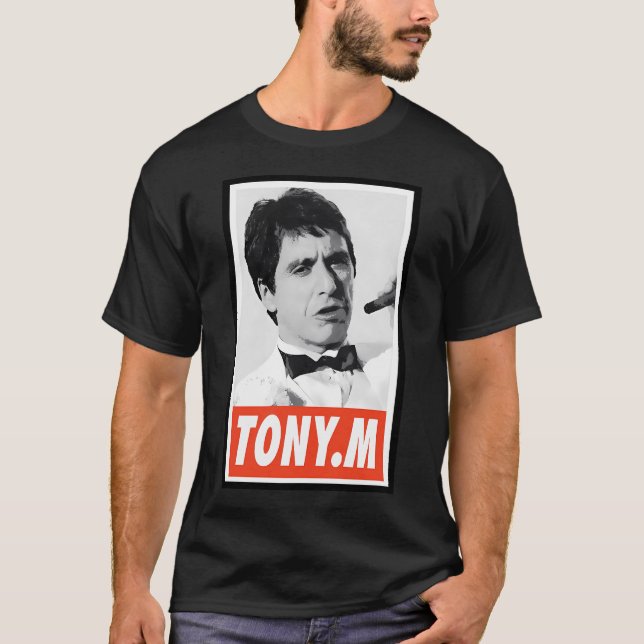 Camiseta -Filmes- Tony Montana (Frente)