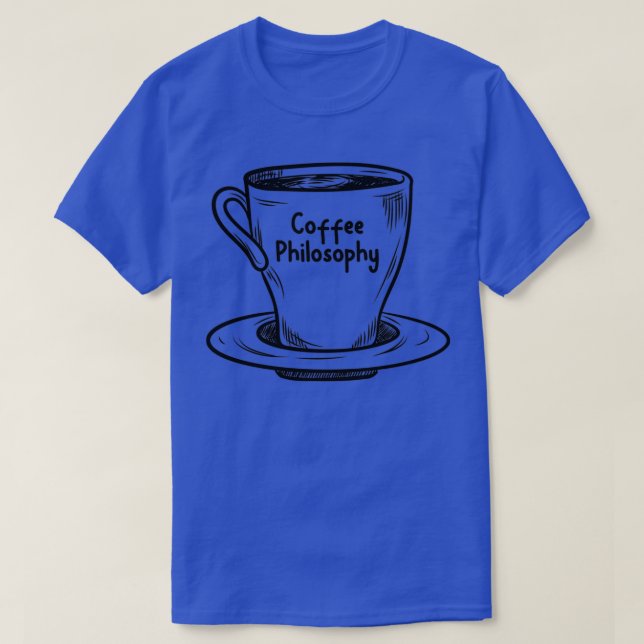 Camiseta filosofia cafeeira (Frente do Design)
