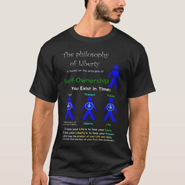 Camiseta Filosofia da Liberdade (Frente)
