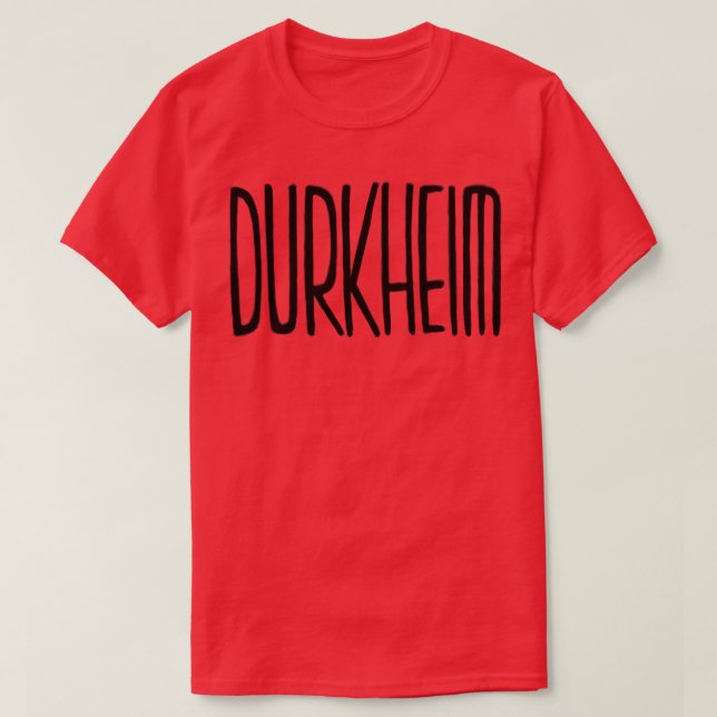 Camiseta Filosofia Durkheim (Frente do Design)