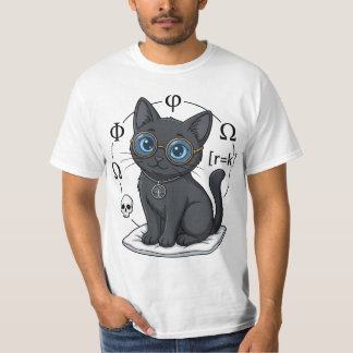 Camiseta Filosofia & Lei Lady Justice Black Cat