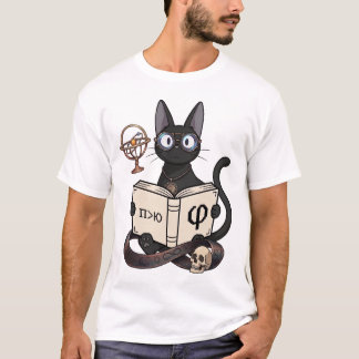 Camiseta Filosofia & Lei Lady Justice Black Cat