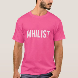 Camiseta Filosofia niilista Filósofo Niilista para os Homen