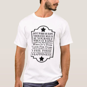 Camiseta Filosófico Ditos da Vida Sabedoria Dizendo Coisa