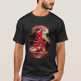 Camiseta Filthy Dick e a Banda 4 Skins Asheville NC