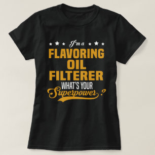 Camiseta Filtro De Óleo Aromatizante