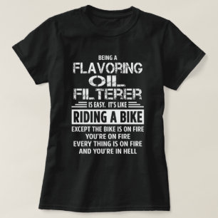 Camiseta Filtro De Óleo Aromatizante