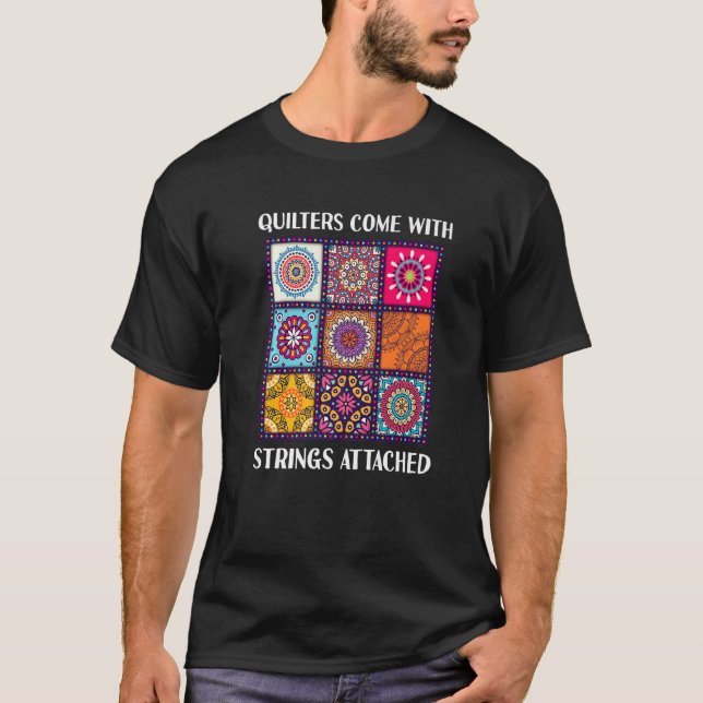 Camiseta Filtros vêm com cordas anexadas ao filtro (Frente)