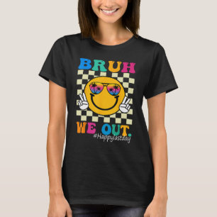 Camiseta Fim Bonito Do Ano Escolar Professor Summer Bruh Nó