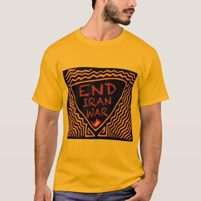 Camiseta Fim da Guerra do Irã (Frente)