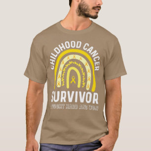 Camiseta Fim Da Infância Do Sobrevivente de câncer Da Quimi