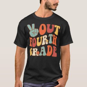 Camiseta Fim da Paz, Groovy do 4º ano na escola do dia pass