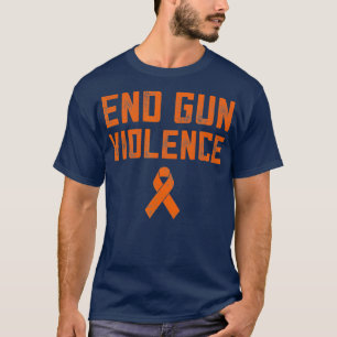 Camiseta Fim da Violência contra Armas T Anticorpo de Cont