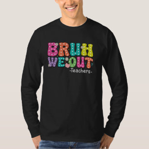Camiseta Fim de Ano Escolar Fofo Groovy Verão Cara Nós Esta