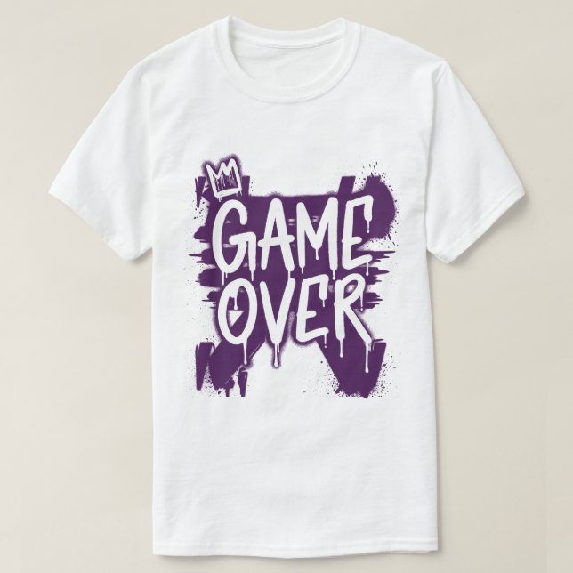 Camiseta fim de jogo (Frente do Design)