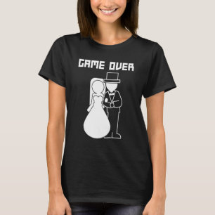 Camiseta Fim de Jogo Casamento Engraçado Despedida de Solte