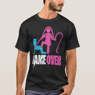 Camiseta Fim de Jogo Casamento Noiva e Noivo Festa de Despe