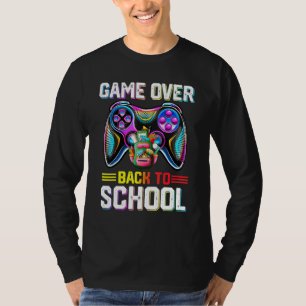 Camiseta Fim de Jogo De Volta à Escola Para Professores Alu