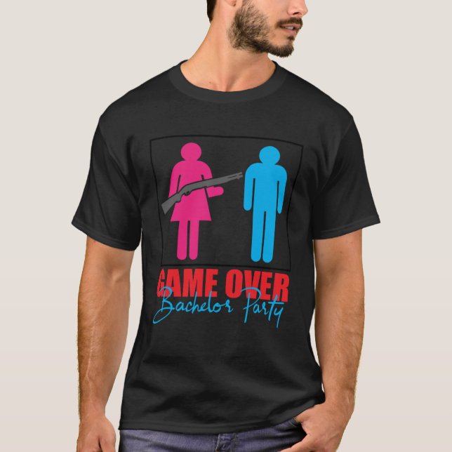 Camiseta Fim de Jogo Despedida de Solteiro  Despedida de So (Frente)