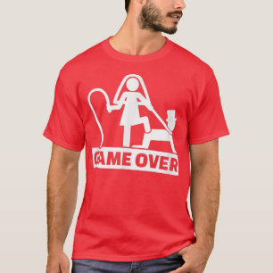 Camiseta Fim de Jogo Despedida de Solteiro FunnyBride Noivo