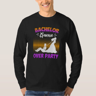 Camiseta Fim de jogo  despedida de solteiro homem casamento