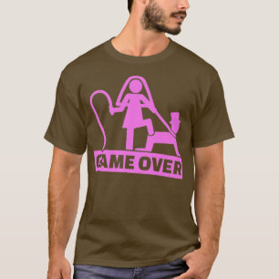 Camiseta Fim de Jogo Festa de Despedida Divertida Noiva Noi