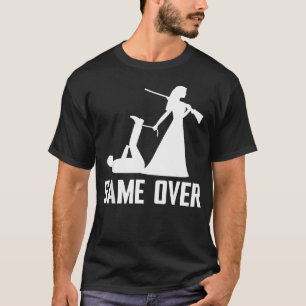 Camiseta Fim de Jogo Festa de Solteira Divertida