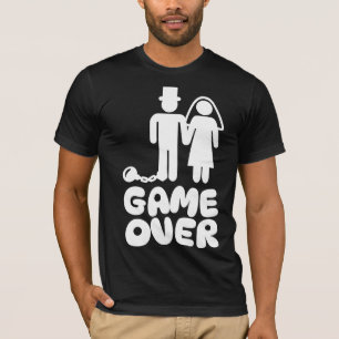 Camiseta Fim de Jogo Noiva Noivo Casamento