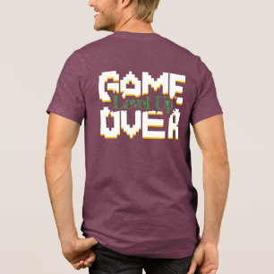 Camiseta Fim de Jogo, Reviva Jogos Antigos e Suba de Nível