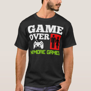 Camiseta Fim de Jogo Sem Jogos Casamento Despedida de Solte
