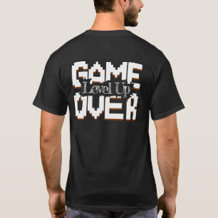 Camiseta Fim de Jogo, Subir de Nível: Mundo de Jogos Retrô